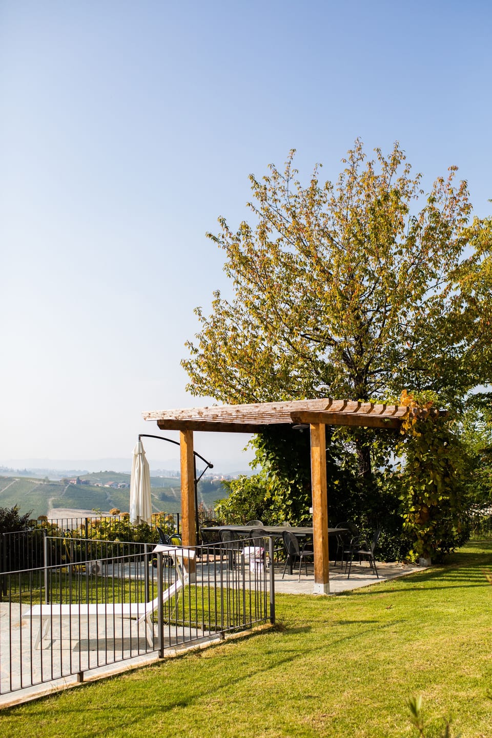 BBQ area on the terrace. 