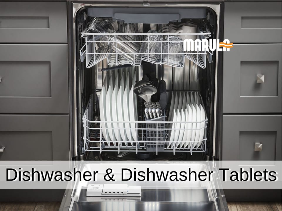 dishwasher and dishwasher tablets inclusive