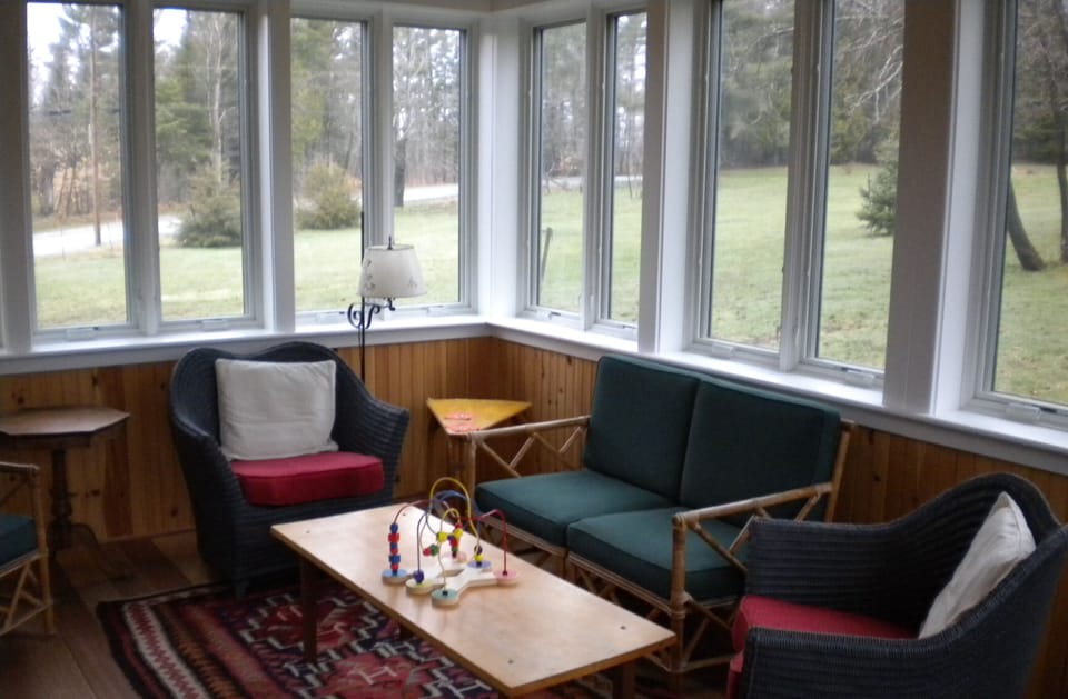 fully enclosed sun porch