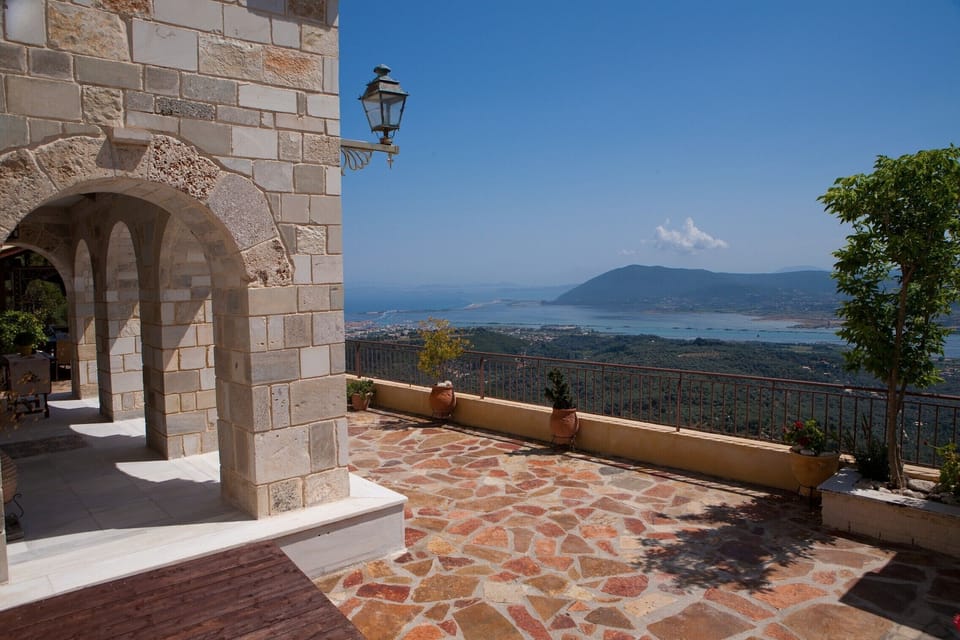  Beautiful terrace with sight to the landscape