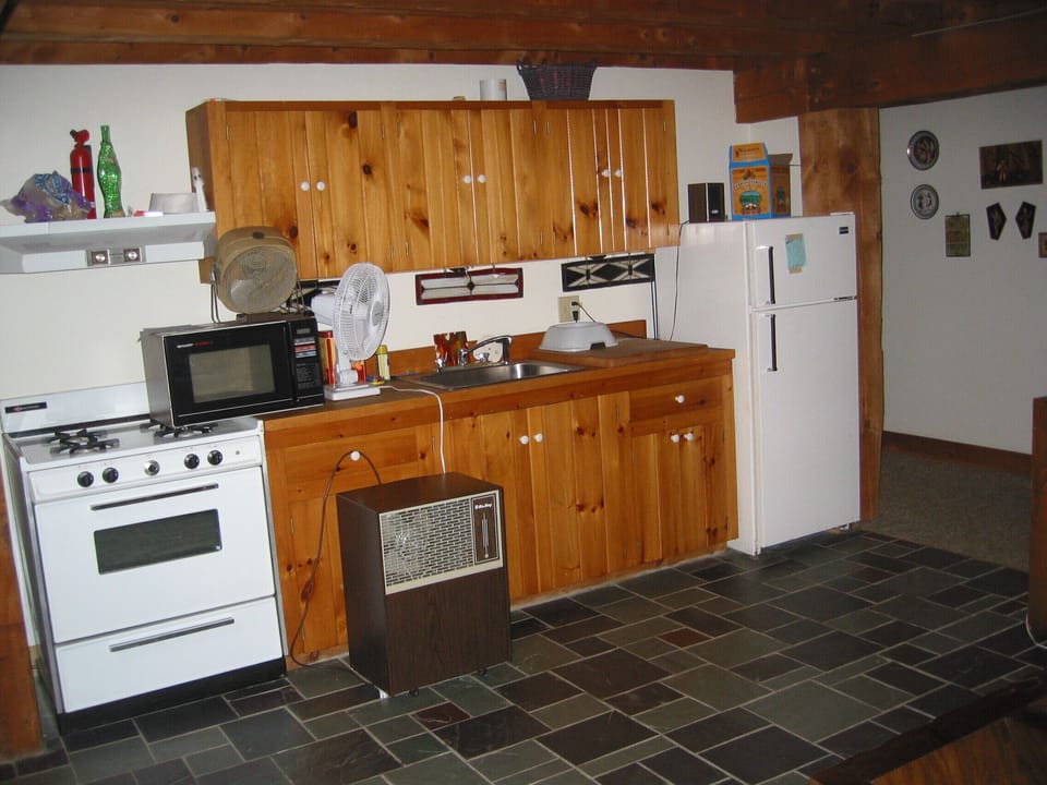 Basement kitchenette