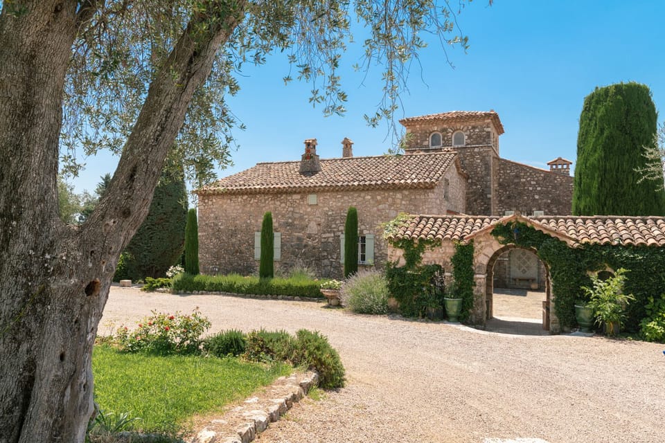 The cloister of the original monastery is still visible in the courtyard
