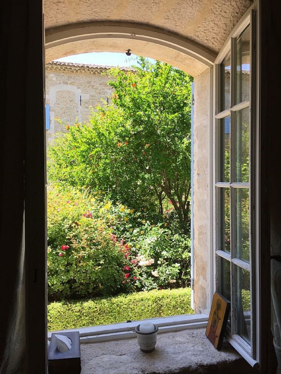 One of the many captivating views onto the interior courtyard.