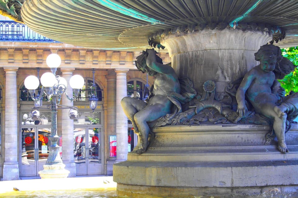 Fountain at Place André Malraux