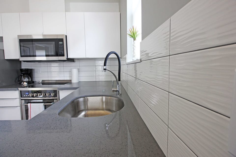 Beautiful backsplash.