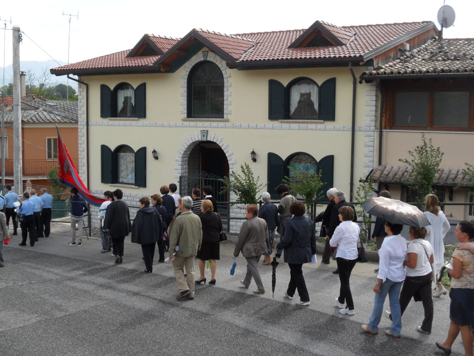 procession of local festival