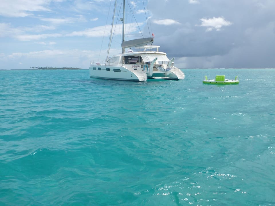 ***Sail  Caribbean**british Virgins Islands  La Vie Catamaran Docked boat in Virgin Islands (U.S.)