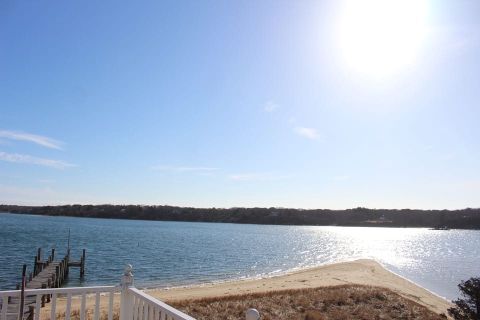 Meditate in the morning with your coffee on the deck.  Beach!! 