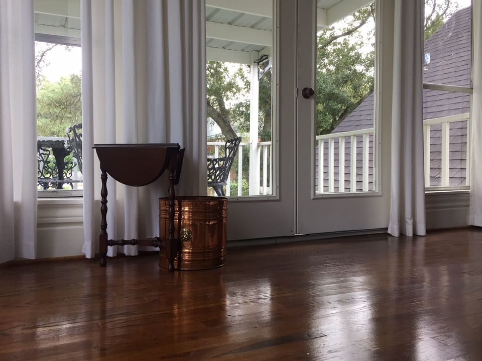 Bedroom 3 Master French Doors onto Porch