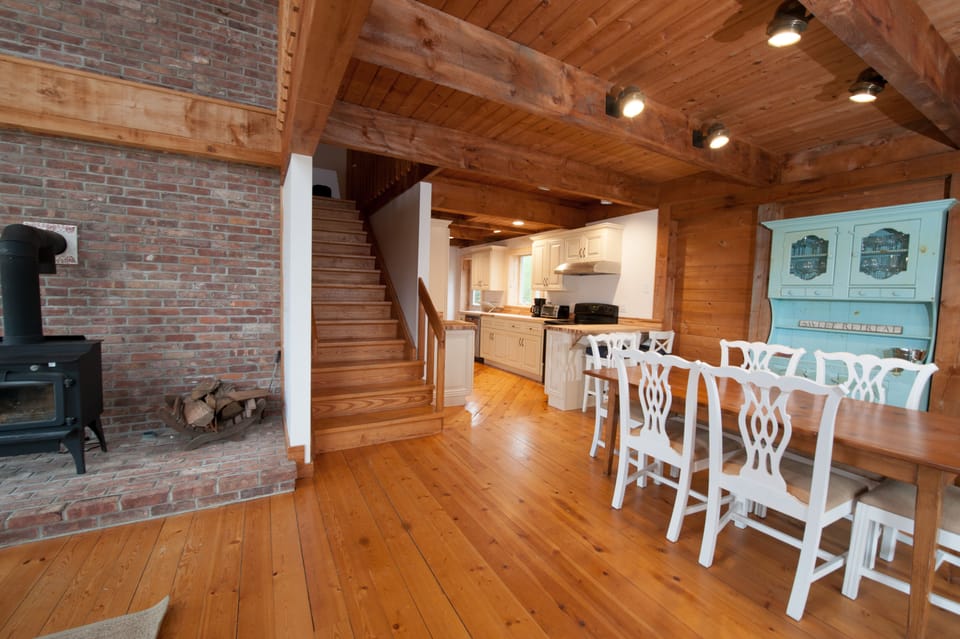 Kitchen and living room