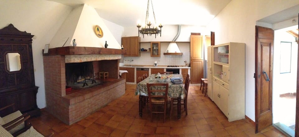 The kitchen of the apartment Maria
