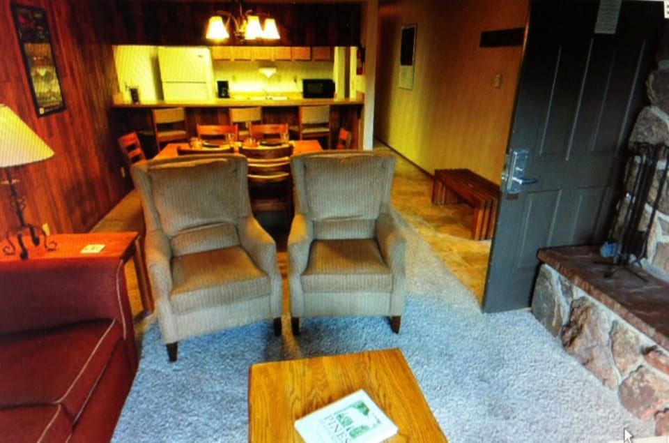 Living and dining rooms