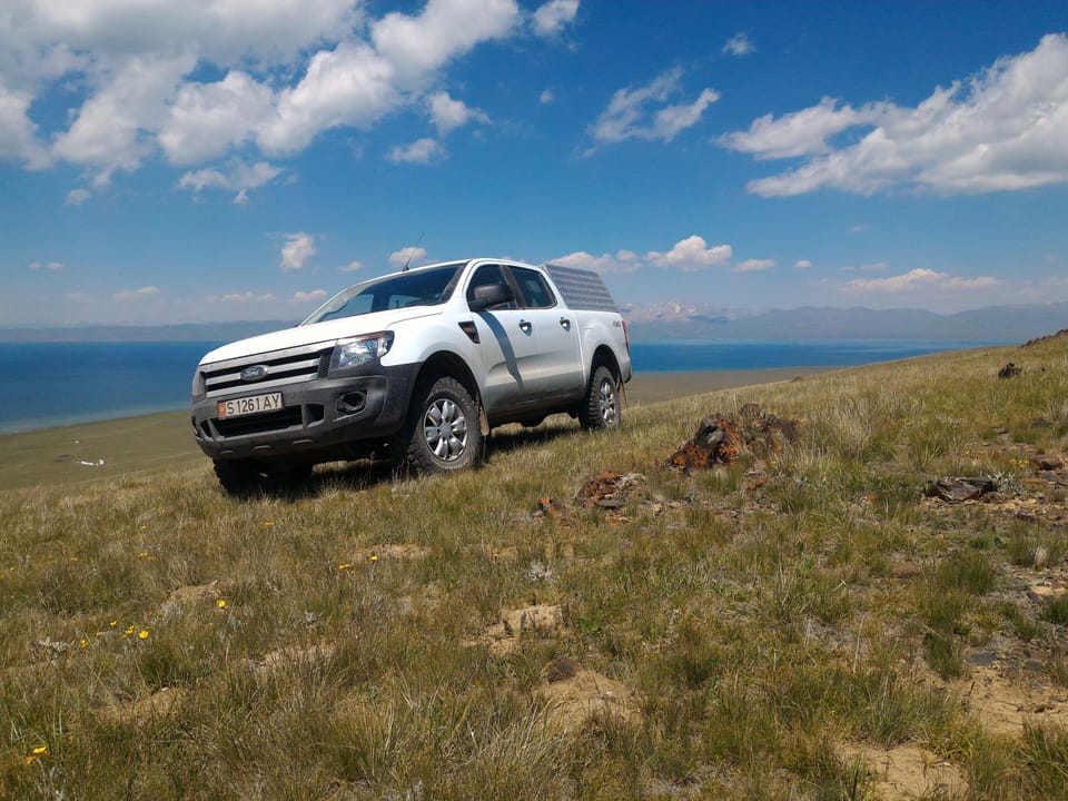 Expedition Ready Ford Ranger With Camping Equipment Campground/ 
RV Resort in Almaty Region, Kazakhstan