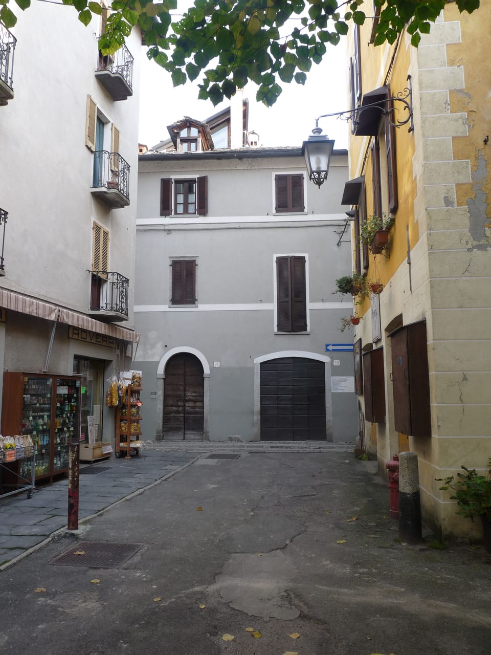 Exterior of the building