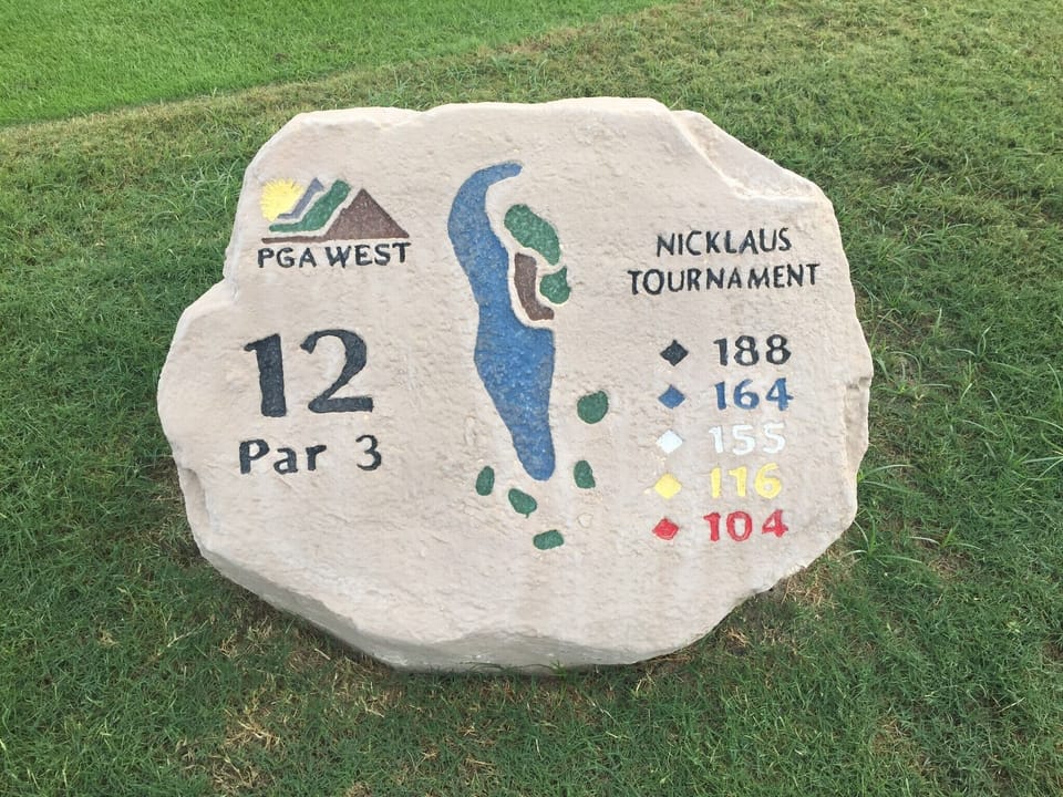 The home is located on the 12th hole
of the Jack Nicklaus Tournament Course
