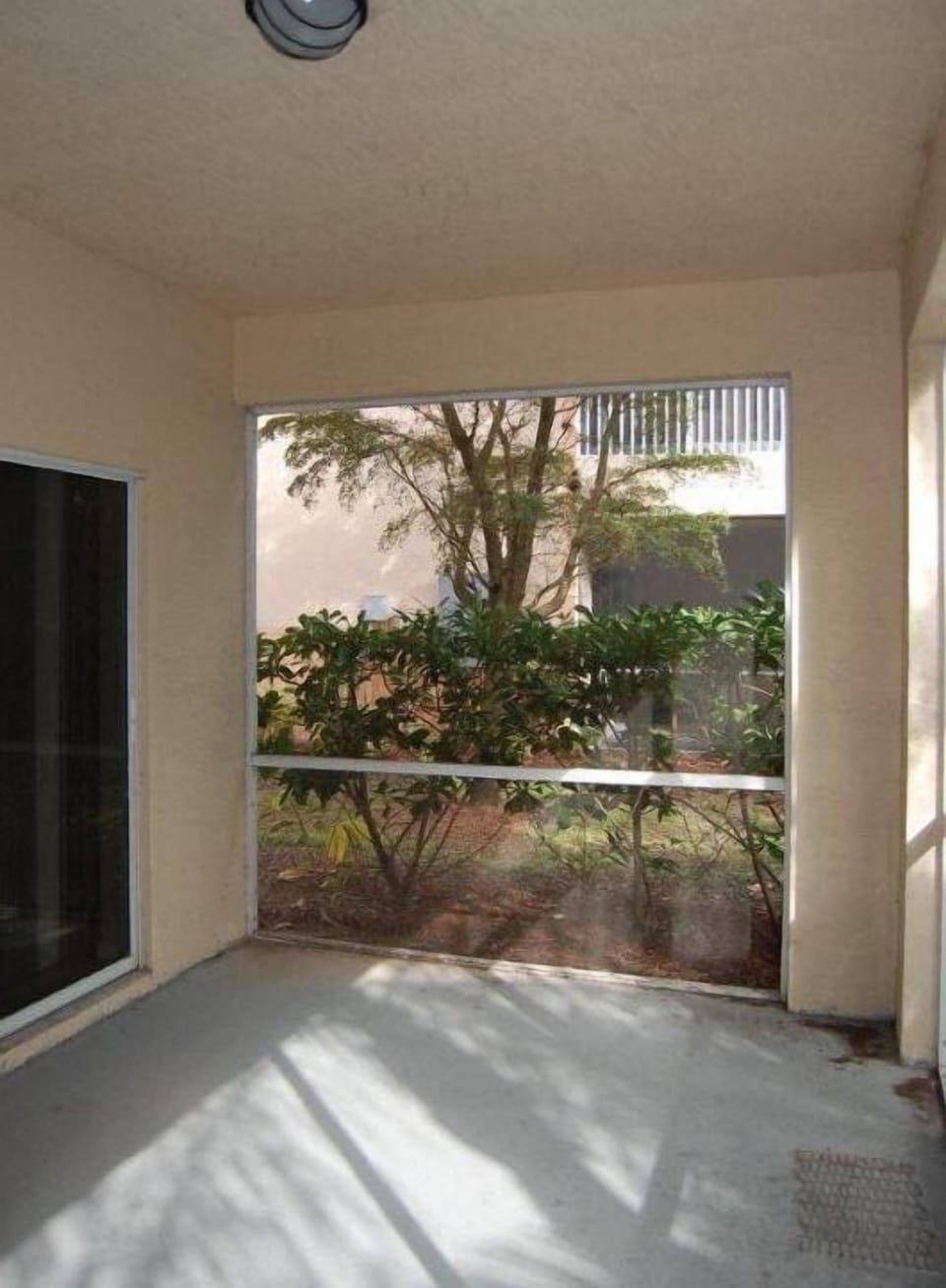 Lanai before enclosure