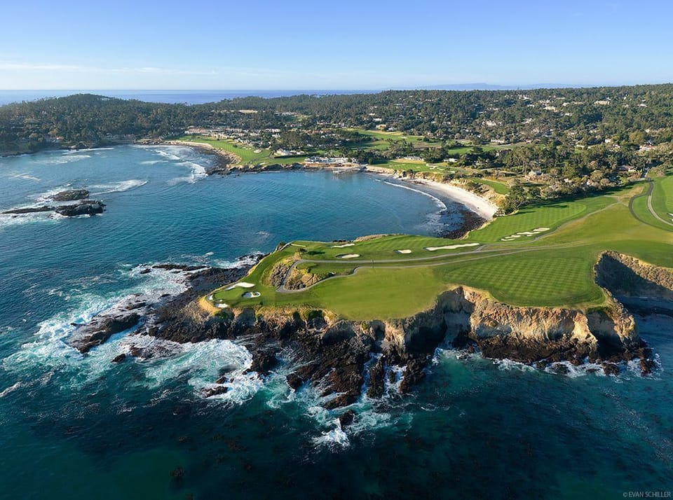 Famous Pebble Beach Golf Links