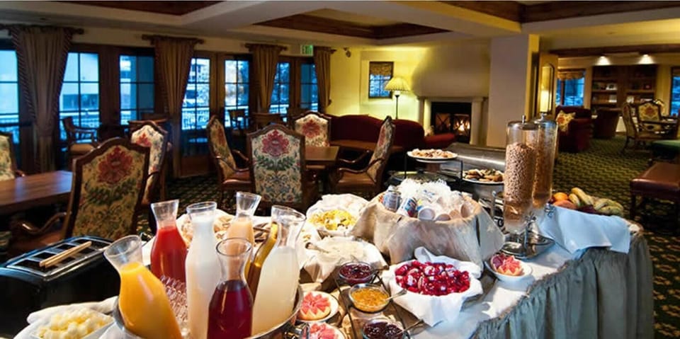 Breakfast Buffet downstairs...included every day.