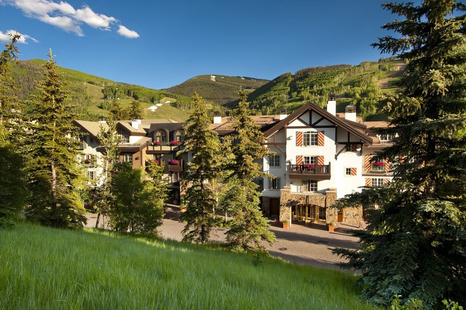 Outside facing Vail Mountain