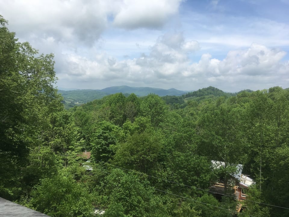 view to the southeast