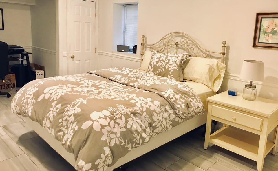 bedroom basement