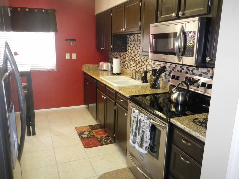 Updated kitchen.