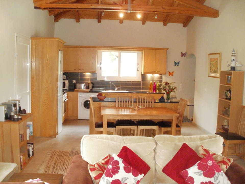 The light and airy spacious kitchen/dining room