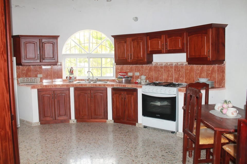 Another one of the kitchens out of the four  located on the third floor.