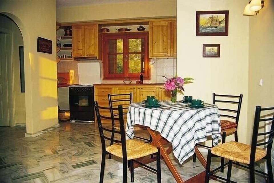 The Apartment kitchen/dining area