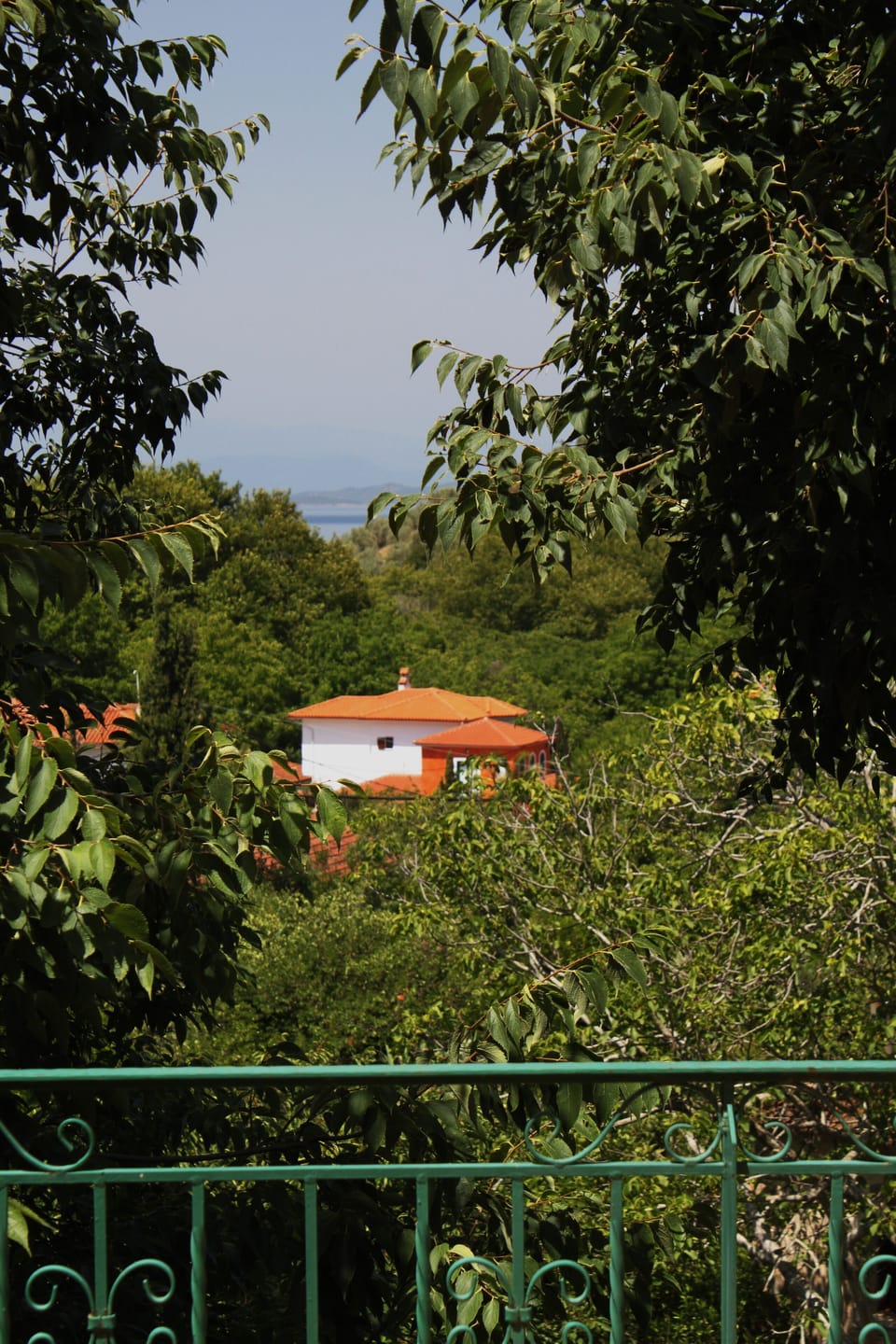 The view from the Apartment terrace