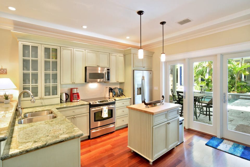 Main Home Kitchen with Stainless Steel Appliances