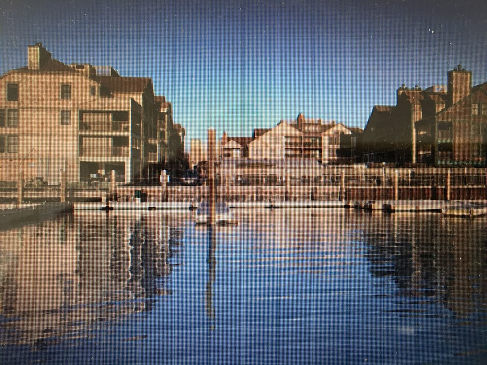 View from the harbor