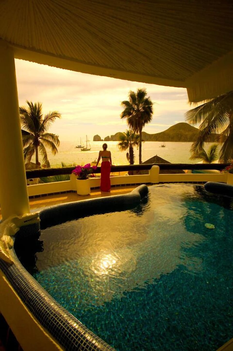 View from the second floor patio and pool
. Spectacular.