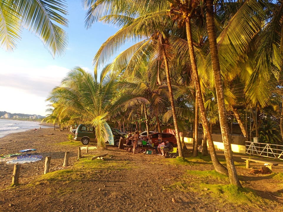 Jaco beach sunset.