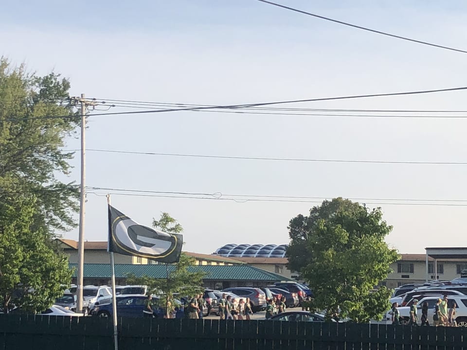Thousands will pass by your backyard to go to the game 