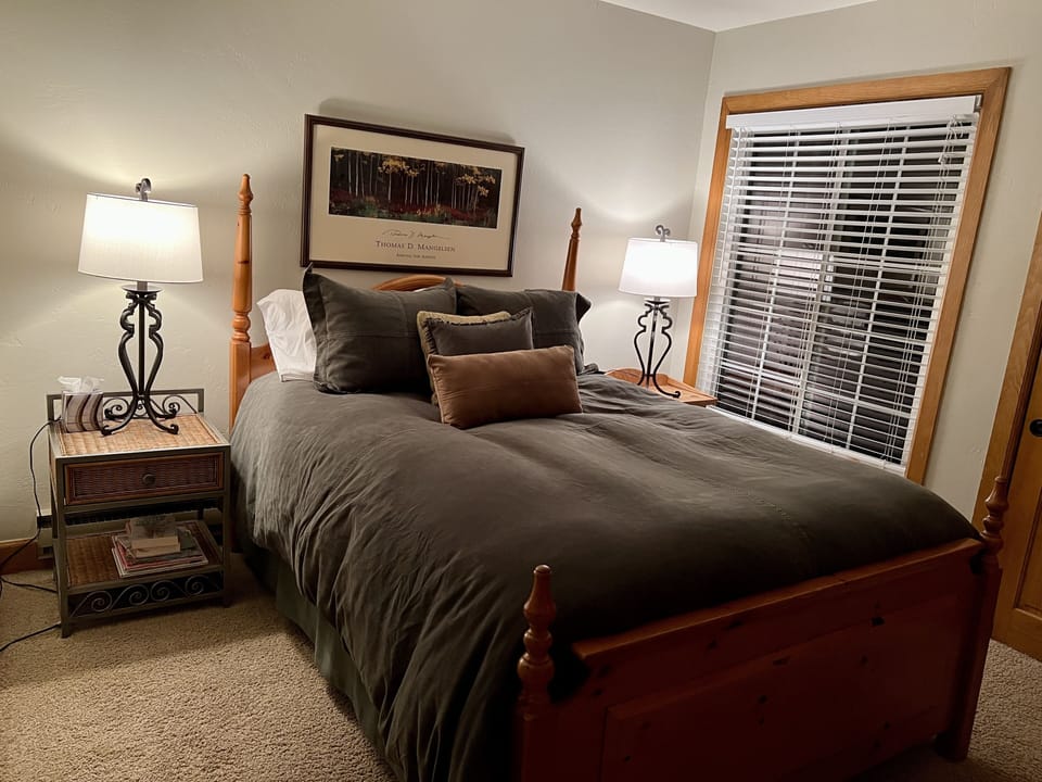 2nd bedroom with queen size bed