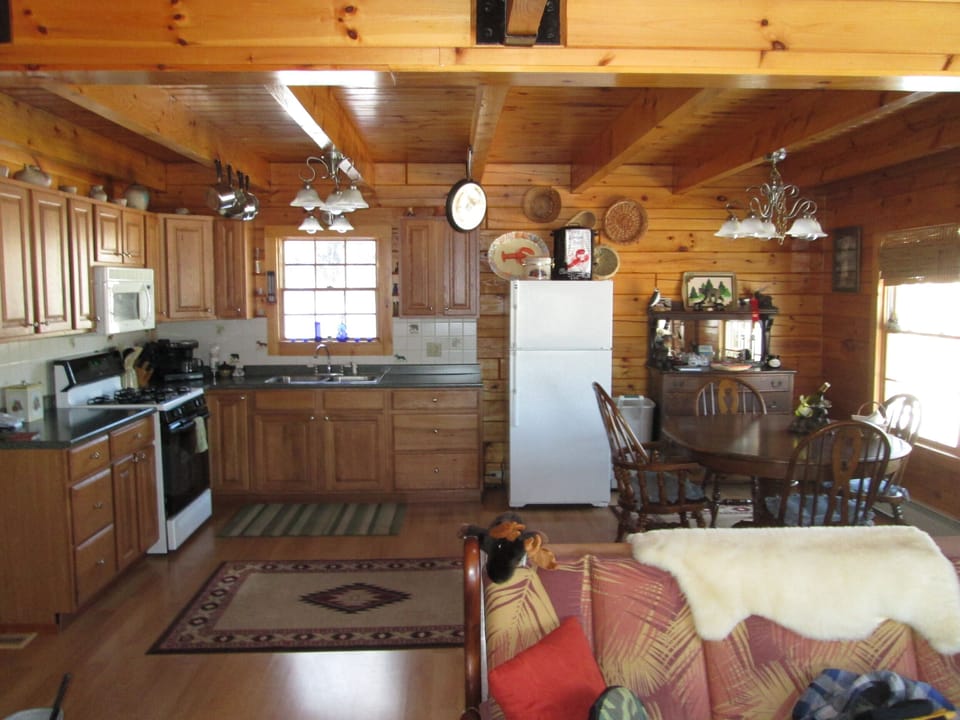 View of the kitchen