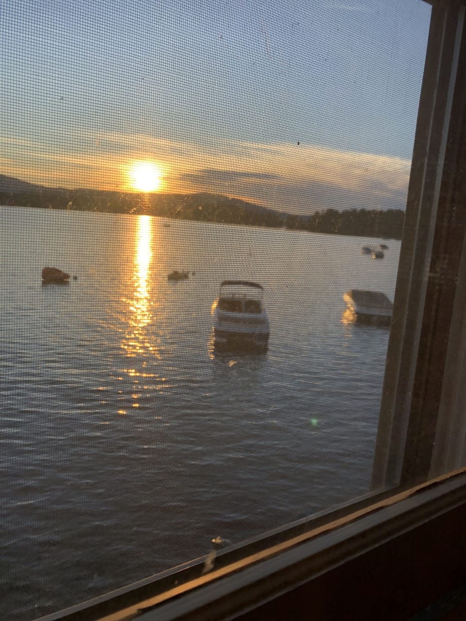 View from Main House Dining Table