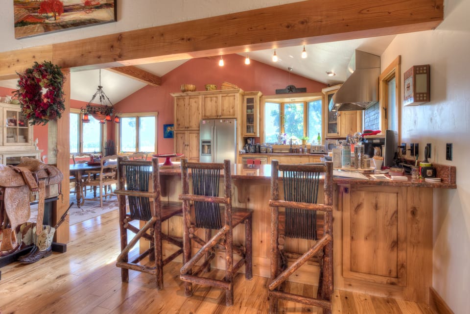 Feeling less formal? Watch your friends or me cook and eat at the counter