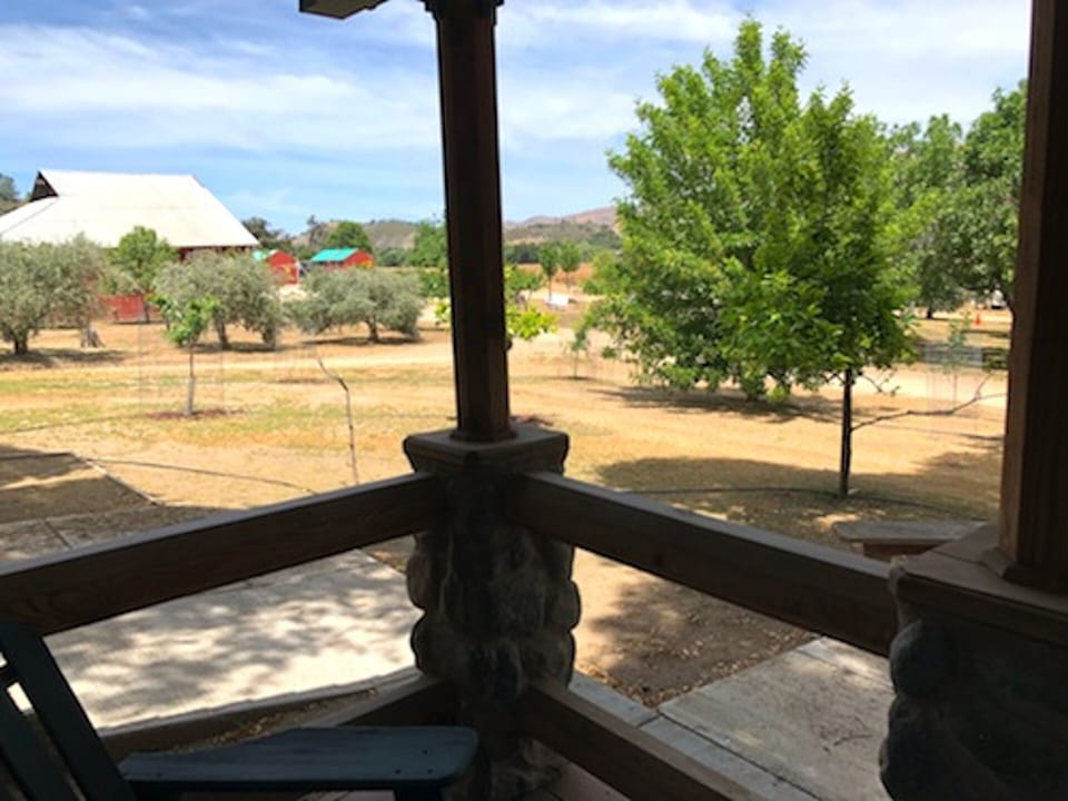 A view from the porch; kick off your boots and stay awhile.