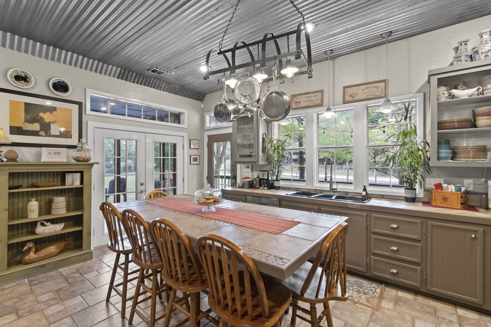 well appointed kitchen with all the cooking equipment you would need