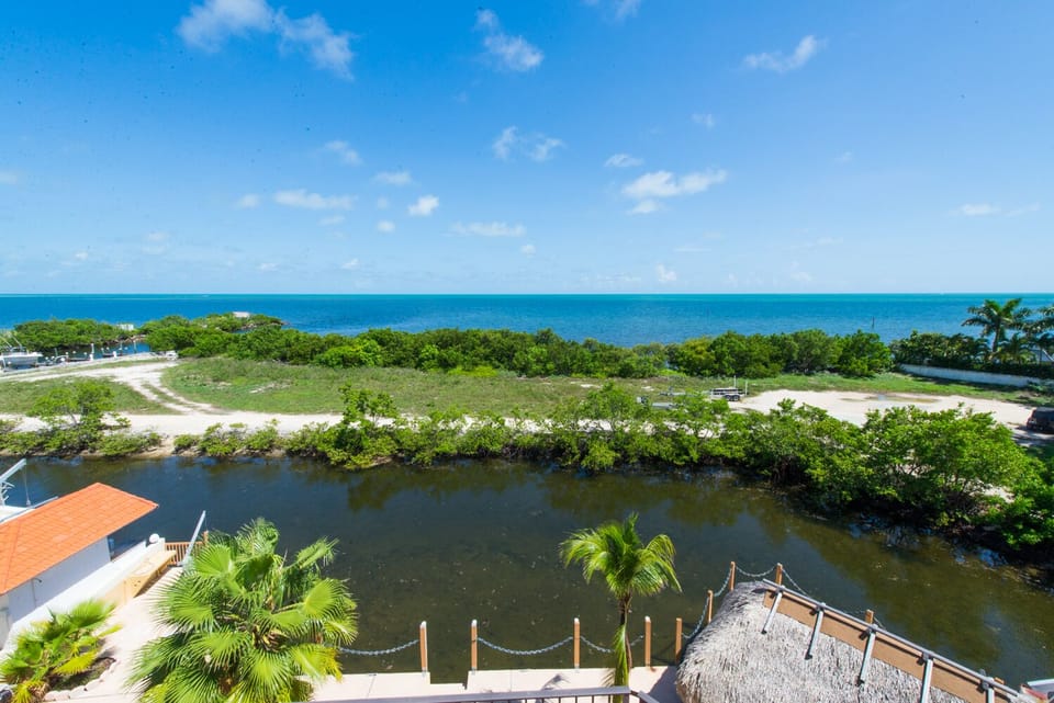 A stone's throw from open ocean!