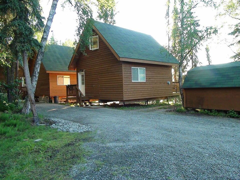 Cabin Facing Kenai River