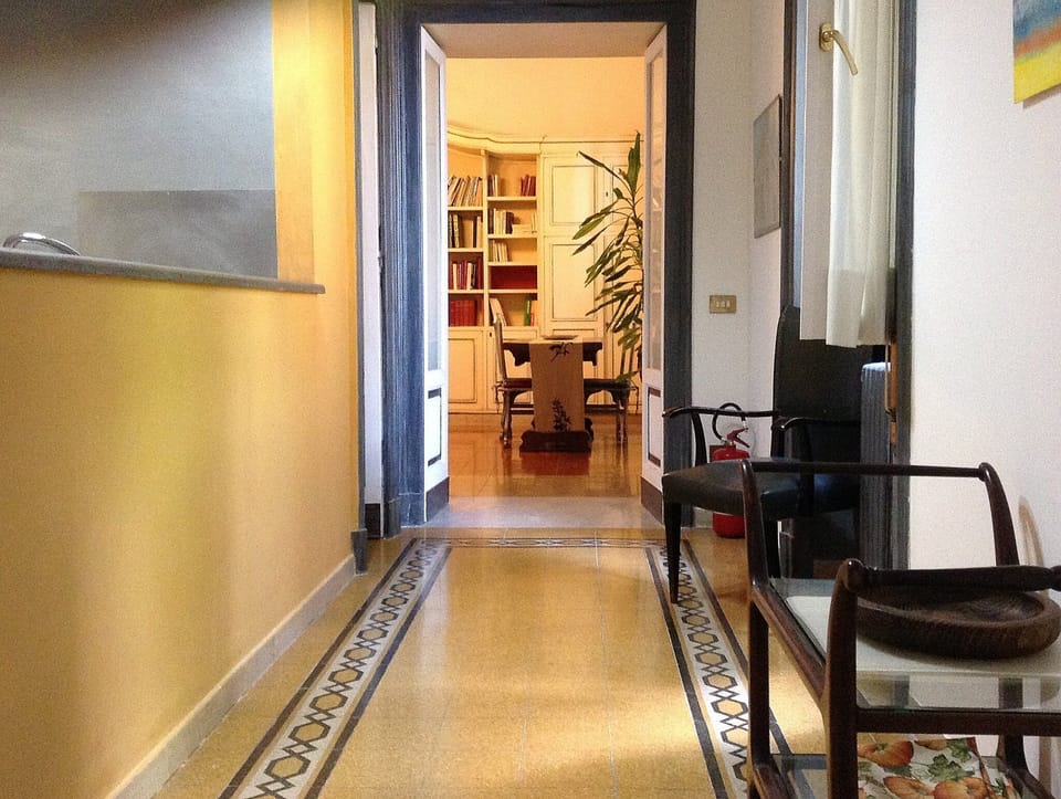 Kitchen through to Lounge