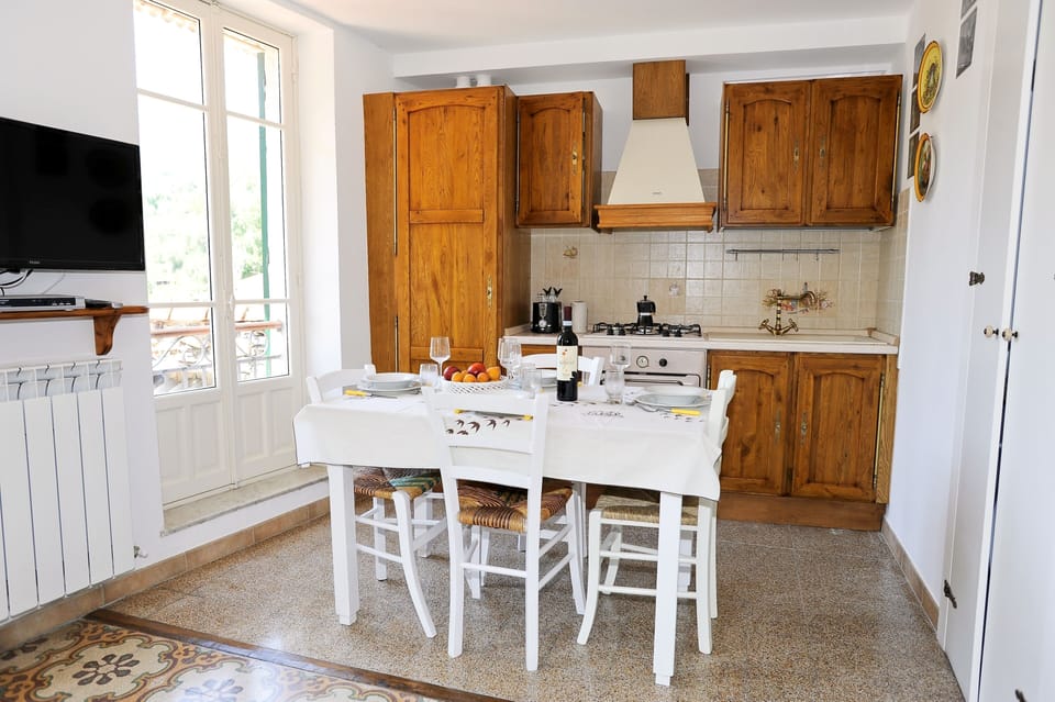 The brand new kitchen