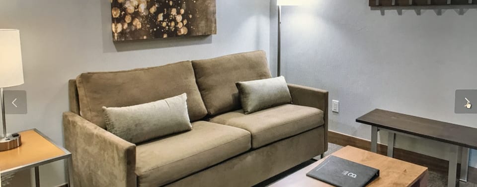 Queen bed in roll out couch