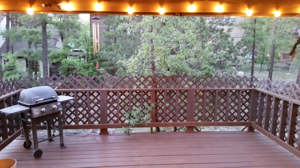 Back Deck and Yard