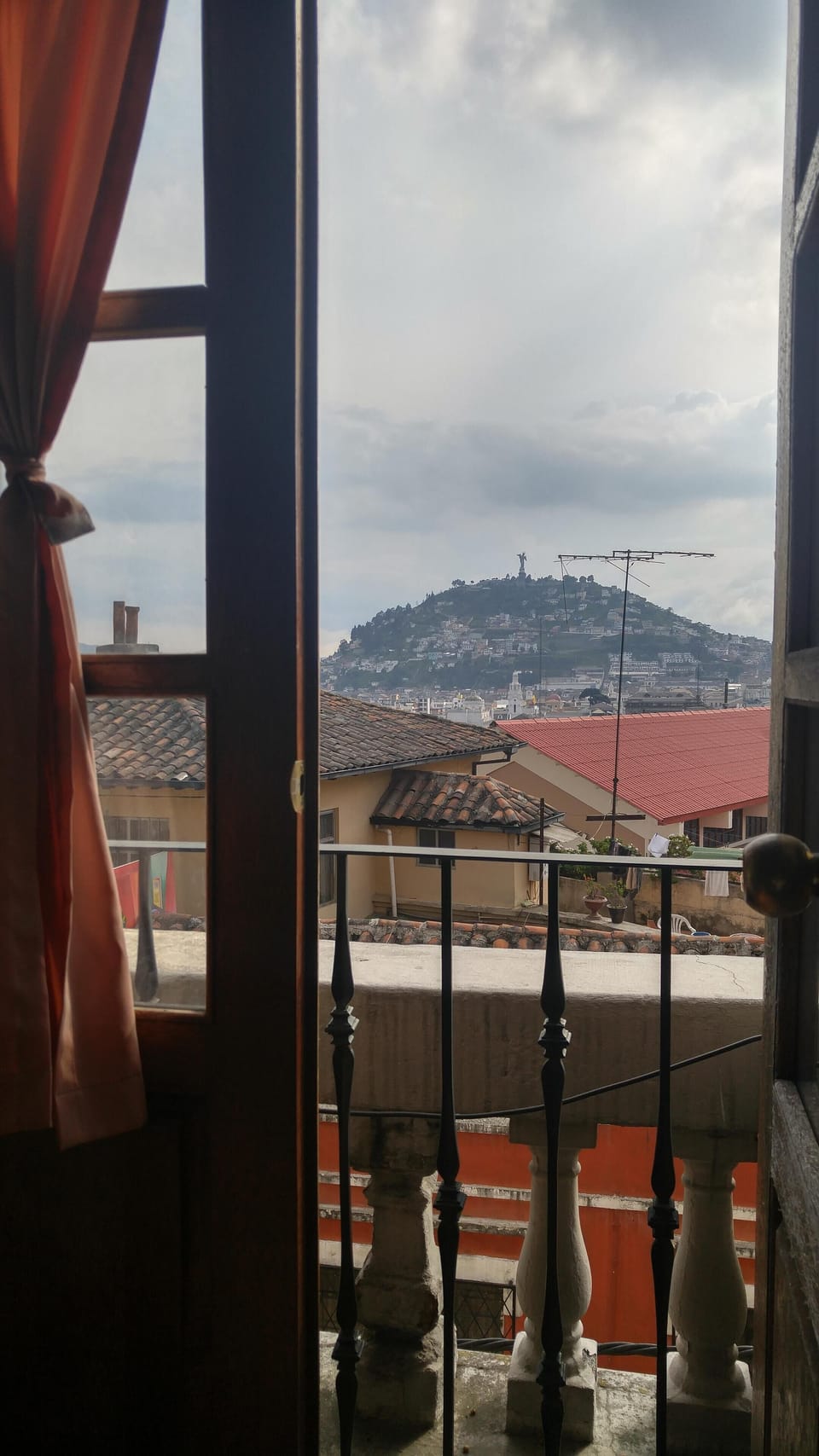 View from balcony