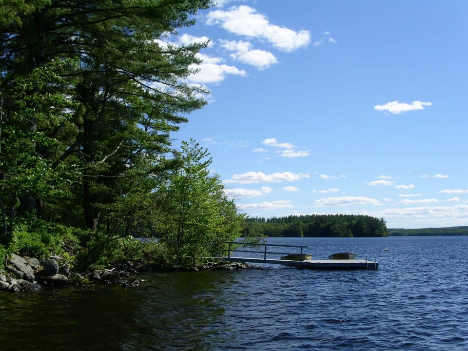 Lakeside Cabin Dock