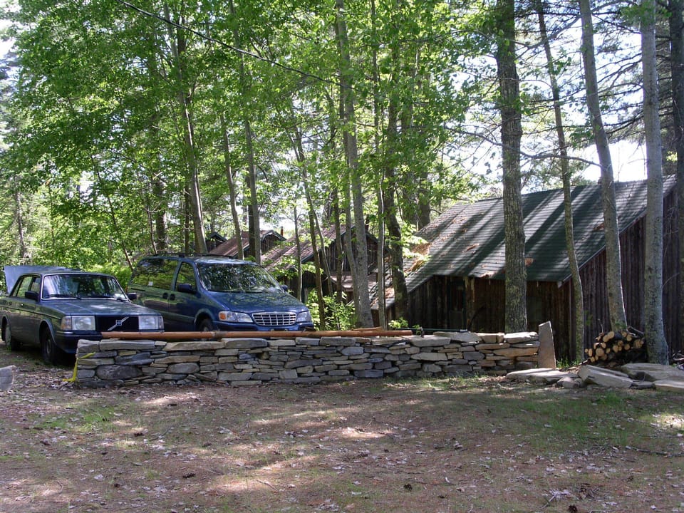 Lakeside Cabin & Parking Area